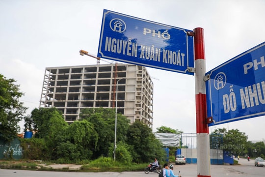 Duyệt chỉ giới đường đỏ đường từ khu Đoàn ngoại giao đến Nhà máy nước Cáo Đỉnh (quận Bắc Từ Liêm)