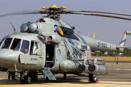 Ấn Độ: Rơi máy bay trực thăng Mi-17, ít nhất 7 người thiệt mạng