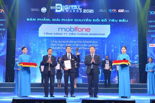 53 đơn vị, tác giả nhận Giải thưởng chuyển đổi số Việt Nam năm 2021