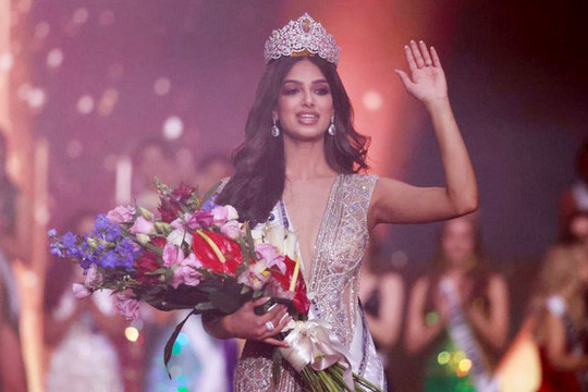 Người đẹp Ấn Độ đăng quang Hoa hậu Hoàn vũ 2021