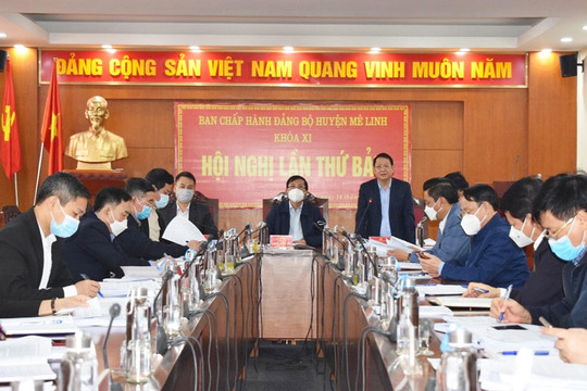 Năm 2022, huyện Mê Linh phấn đấu có 2 xã nông thôn mới nâng cao