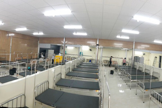 Bệnh viện Tim Hà Nội thần tốc xây dựng Khu điều trị bệnh nhân Covid-19 chỉ trong 4 ngày