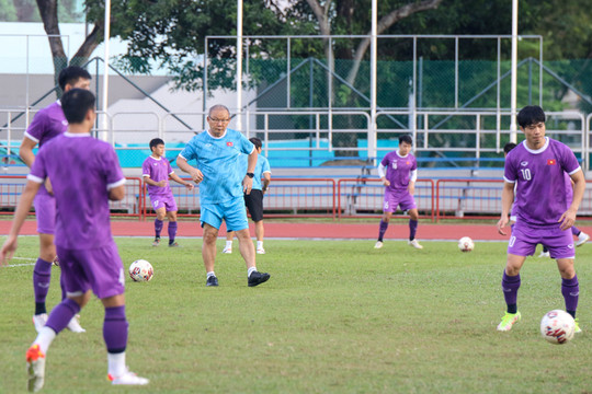 Đội tuyển Việt Nam hướng tới mục tiêu 3 điểm trong trận đối đầu với Campuchia