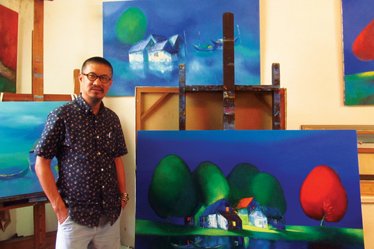 Họa sĩ Đào Hải Phong: "Tôi thấy mình như một anh nông dân trong hội họa"