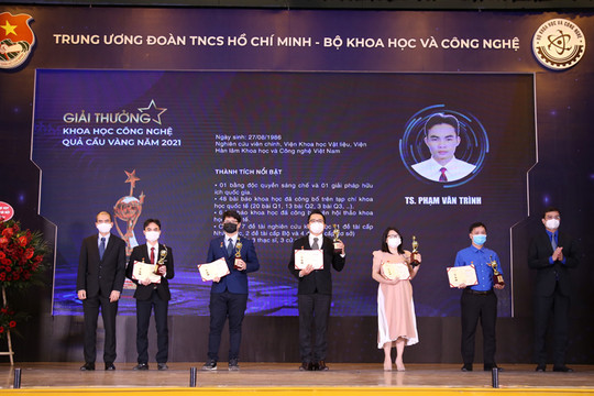 10 nhà khoa học trẻ nhận Giải thưởng Quả cầu vàng
