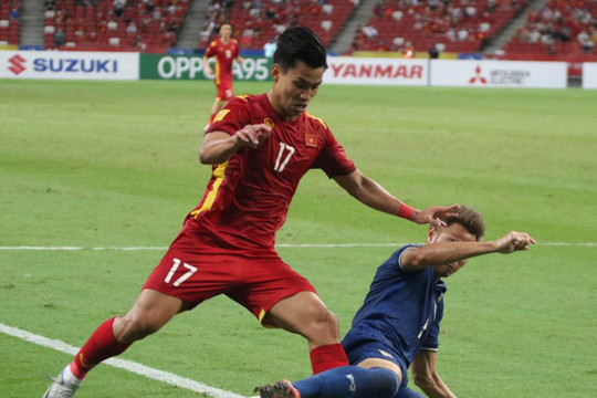 Vòng bán kết AFF Cup 2020: Đội tuyển Việt Nam thua đội tuyển Thái Lan 0-2 ở lượt đi
