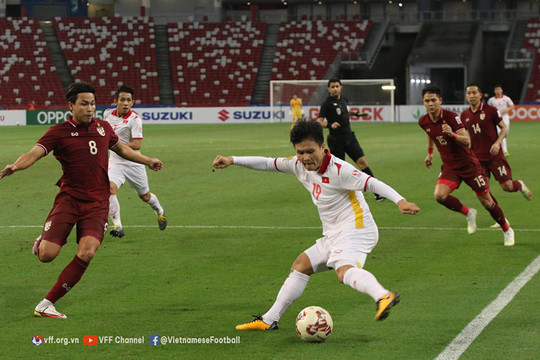 Hòa Thái Lan ở trận lượt về, đội tuyển Việt Nam thành cựu vô địch AFF Cup