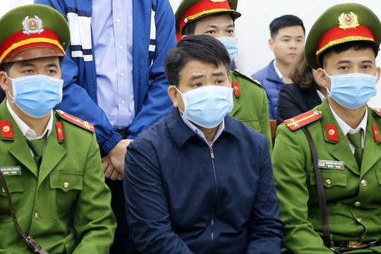 Xét xử bị cáo Nguyễn Đức Chung trong vụ án xảy ra tại Sở Kế hoạch và Đầu tư Hà Nội