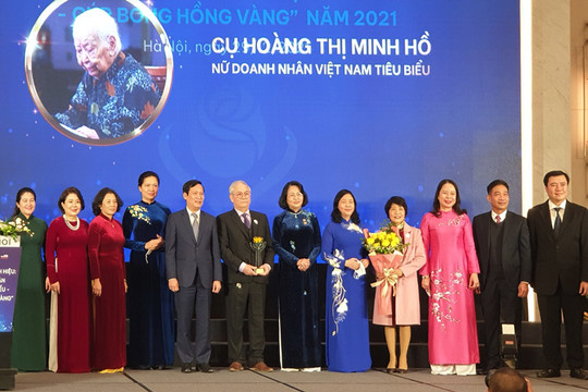 Vinh danh 60 Bông hồng vàng - Nữ doanh nhân Việt Nam tiêu biểu năm 2021