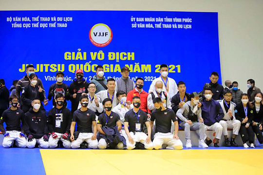Bế mạc Giải Vô địch Jujitsu quốc gia 2021