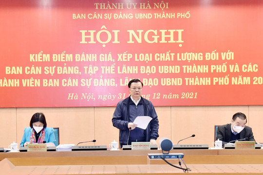 Tạo chuyển biến nhằm thực hiện hiệu quả công tác của Ban Cán sự đảng UBND thành phố Hà Nội