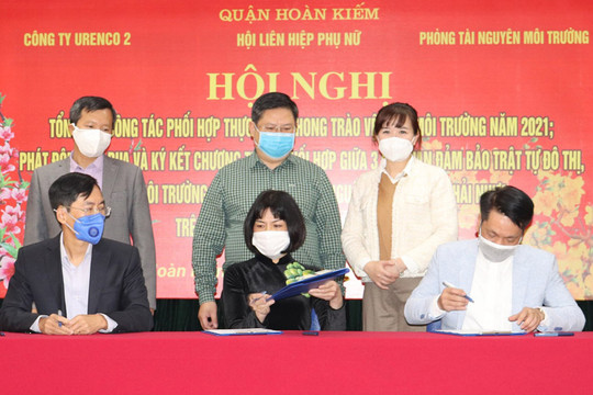 Quận Hoàn Kiếm triển khai nhiều phong trào bảo vệ môi trường sạch, đẹp