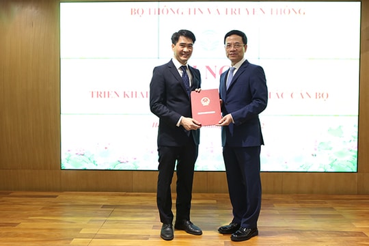 Bổ nhiệm Chánh thanh tra Bộ Thông tin và Truyền thông