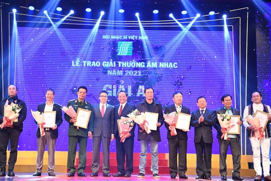 Trao 73 giải thưởng Hội Nhạc sĩ Việt Nam năm 2021