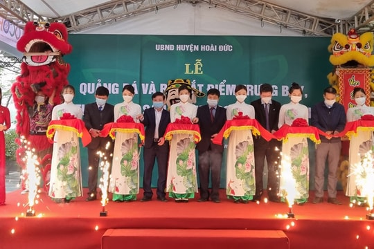 Hoài Đức giới thiệu điểm bán sản phẩm OCOP thứ 2 tại xã An Khánh