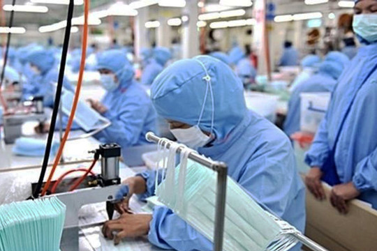 Năm 2021, Việt Nam xuất khẩu 453,15 triệu chiếc khẩu trang y tế