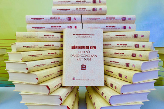 Ra mắt bộ 7 cuốn ''Biên niên sự kiện lịch sử Đảng Cộng sản Việt Nam''