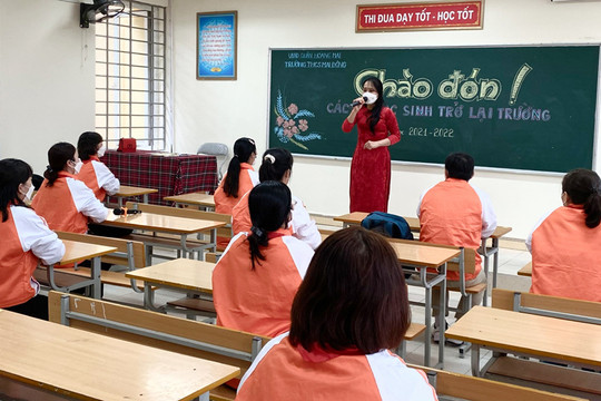 Hà Nội: Khẩn trương chuẩn bị điều kiện đón học sinh trở lại trường