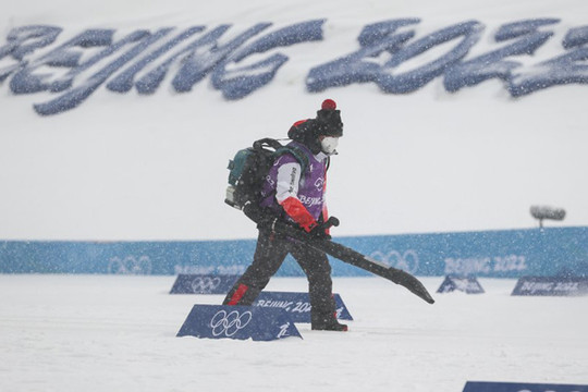 Olympic Bắc Kinh 2022: Thời tiết xấu ảnh hưởng đến lịch thi đấu