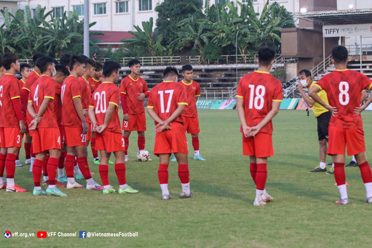 U23 Việt Nam hủy buổi tập vì đội tuyển phát sinh thêm ca nhiễm Covid-19