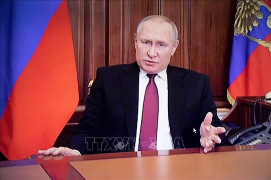 Tổng thống V.Putin: Nga không có kế hoạch chiếm đóng lãnh thổ Ukraine