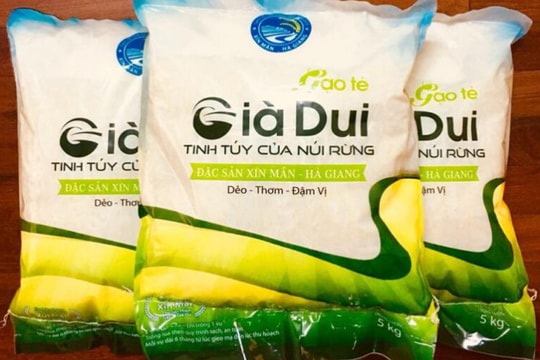 Gạo tẻ Già Dui Xín Mần