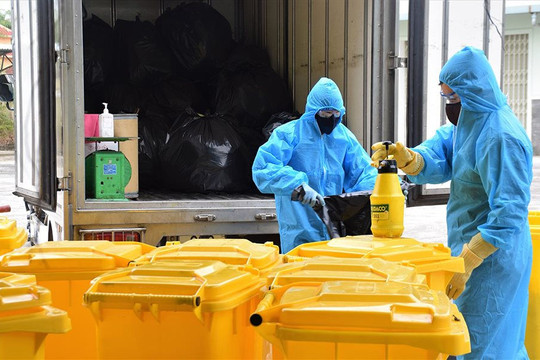 Bộ Y tế đề nghị quản lý chặt chất thải từ các F0 điều trị tại nhà