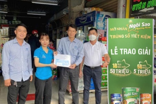 Người tiêu dùng ''vui như hội'' khi bất ngờ nhận giải thưởng lớn từ Ngôi Sao Phương Nam