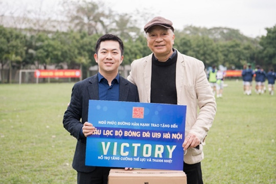 Victory sát cánh cùng câu lạc bộ bóng đá U19 Hà Nội chinh phục đỉnh cao
