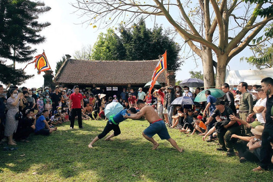 Phục dựng nhiều nghi thức truyền thống tại Lễ hội Vật chùa Ón