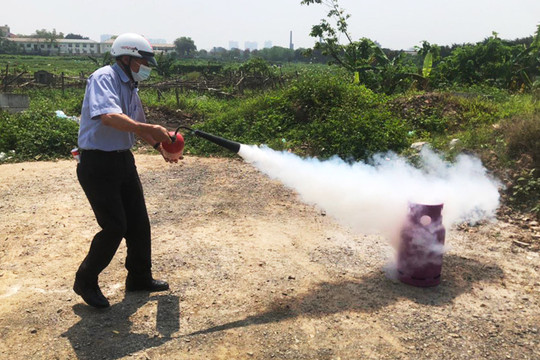 Huyện Thanh Trì tiếp tục triển khai khu dân cư an toàn phòng, chống cháy, nổ