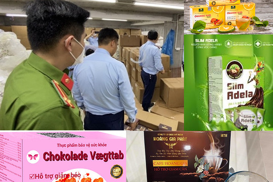 Sẽ xử lý nghiêm vụ hàng nghìn hộp sản phẩm giảm cân chứa chất cấm của Công ty Thịnh Việt Pharma