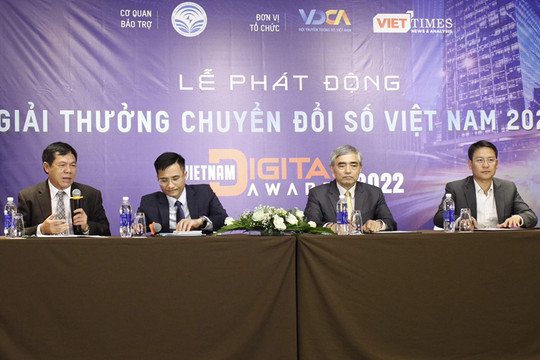 Phát động giải thưởng Chuyển đổi số Việt Nam năm 2022