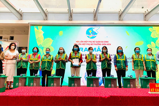 Ra mắt chi hội điểm "Chi hội văn minh - hội viên thân thiện" tại quận Ba Đình