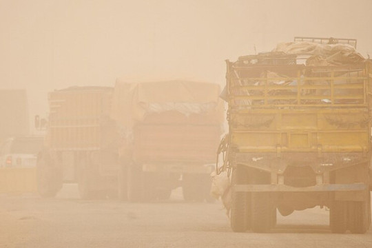 Hơn 1.000 người Iraq nhập viện do bão cát nghiêm trọng