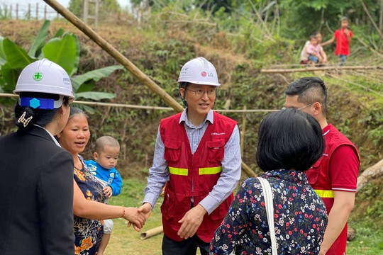 LG và Habitat for Humanity Vietnam khởi động dự án “Ngôi làng Hy Vọng” năm 2022
