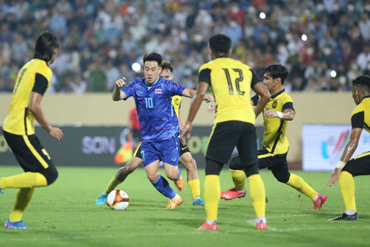Chơi hơn người, U23 Malaysia chiến thắng nghẹt thở trước U23 Thái Lan