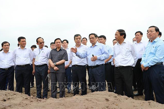 Thủ tướng Phạm Minh Chính thăm, khảo sát các cơ sở kinh tế - xã hội tại tỉnh Thái Bình