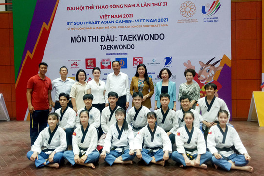 Quận Tây Hồ bảo đảm các điều kiện tổ chức môn Taekwondo tại SEA Games 31