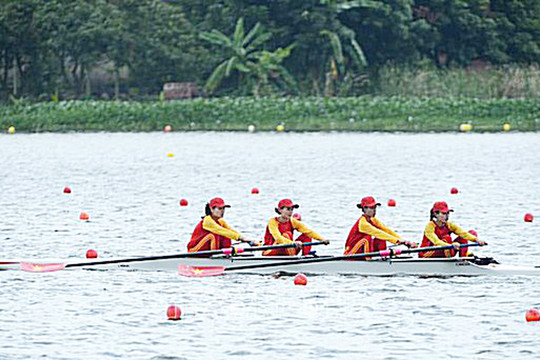 Rowing Việt Nam thắng lớn ở ngày ra quân