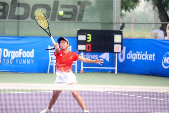 SEA Games 31: Tuyển nữ quần vợt Việt Nam vào bán kết nội dung đồng đội, tuyển nam dừng bước