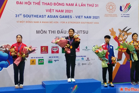Việt Nam giành 3 huy chương môn Jujitsu trong ngày thi đấu đầu tiên