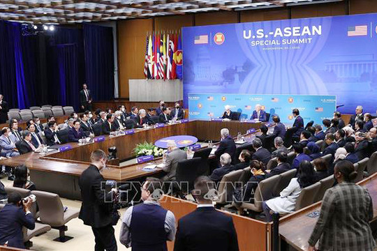 Thủ tướng Phạm Minh Chính dự các phiên họp Hội nghị Cấp cao đặc biệt ASEAN - Hoa Kỳ