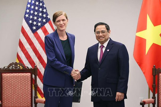 Thủ tướng Phạm Minh Chính gặp Giám đốc Cơ quan phát triển quốc tế Hoa Kỳ (USAID)