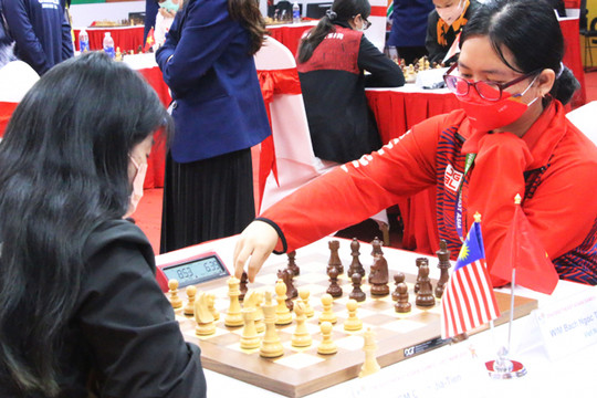 Ba kỳ thủ Việt Nam lọt vào bán kết nội dung cờ nhanh cá nhân