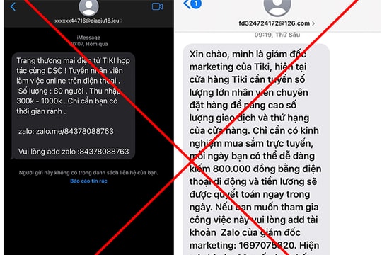 Mạo danh sàn thương mại điện tử để lừa đảo tuyển dụng: Cảnh báo nhiều, vẫn “sập bẫy”