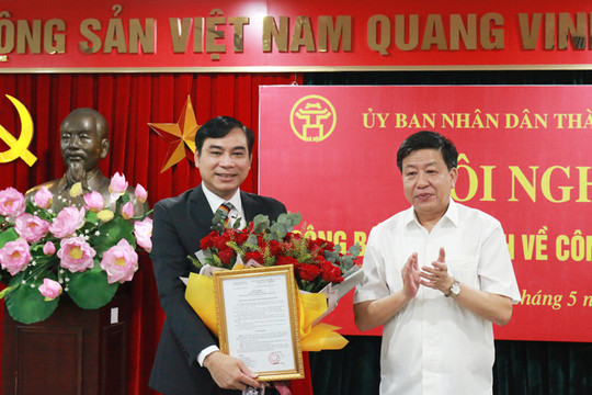 Bổ nhiệm Phó Giám đốc Sở Giao thông Vận tải thành phố Hà Nội