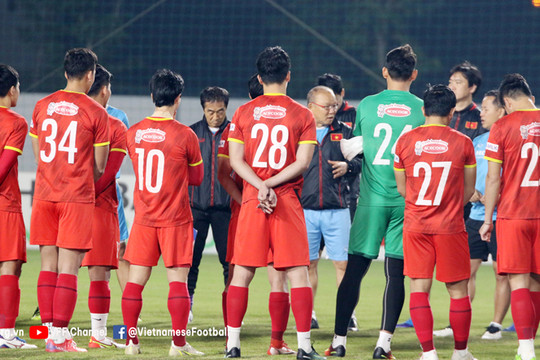 Công bố danh sách đội tuyển Việt Nam chuẩn bị cho trận giao hữu với Afghanistan