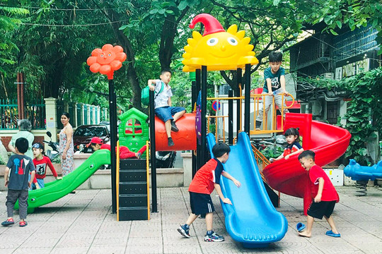 ''Rộng'' sân chơi cho trẻ em dịp hè