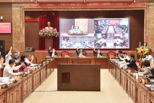 Hà Nội triển khai 7 nội dung thực hiện Nghị quyết 15-NQ/TƯ của Bộ Chính trị